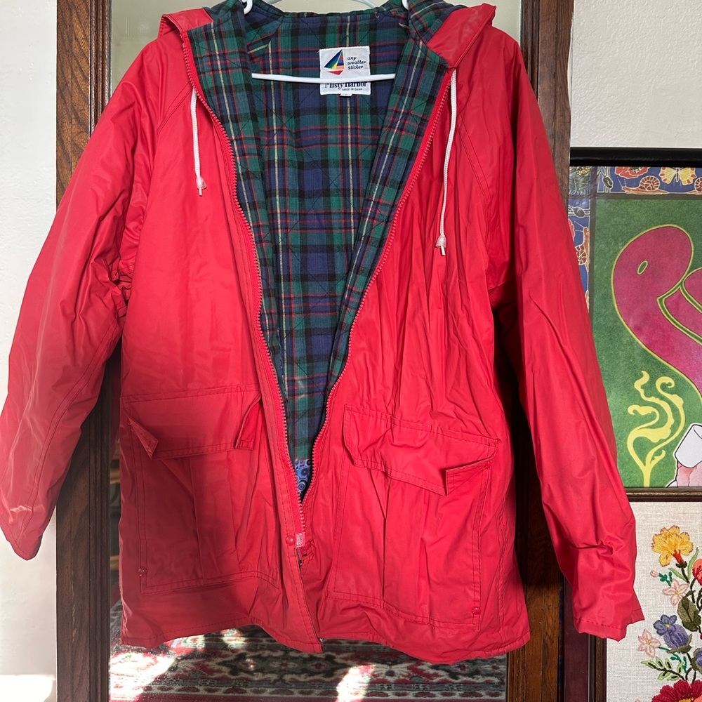Vintage Misty Harbor rain jacket